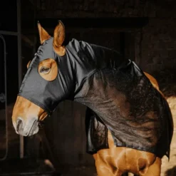 Equithème - Protection de cou intégrale lycra/ mesh Noir Outlet