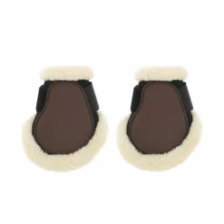 Clearance Equithème - Protège-boulets Boa Marron