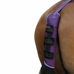 Sale Equithème - Protège-queue Tyrex 600D prune Violet