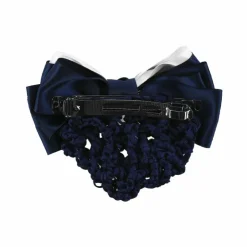 Equithème - Résille barrette pour cheveux Duo et blanc Marine Sale