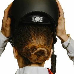 Discount Equithème - Résille filet brun Marron