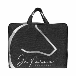 Equithème - Sac couverture Je t'aime Noir Outlet