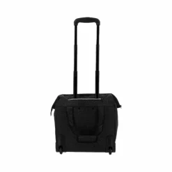 Equithème - Sac de pansage à roulette Noir Discount