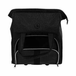 Equithème - Sac de pansage à roulette Noir Discount