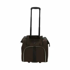 Equithème - Sac de pansage à roulette brun Marron Clearance