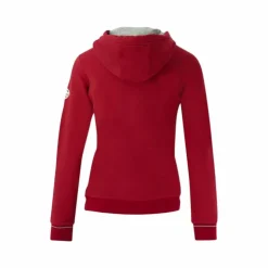 Outlet Equithème - Sweat à capuche femme Britney cerise Rouge
