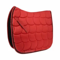 Discount Equithème - Tapis de dressage Satin Rouge