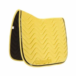 Hot Equithème - Tapis de dressage Glossy Jaune