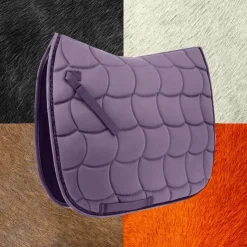 Sale Equithème - Tapis de dressage Satin Prune