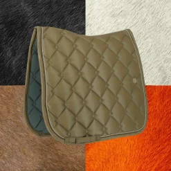 Hot Equithème - Tapis de dressage Oslo Marron