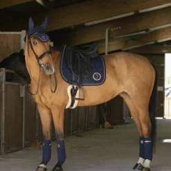 Sale Equithème - Tapis de dressage Skolstart Marine