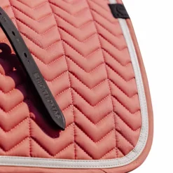 Sale Equithème - Tapis de selle Softypop saumon Rose