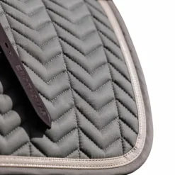 Equithème - Tapis de selle Softypop foncé Gris Hot