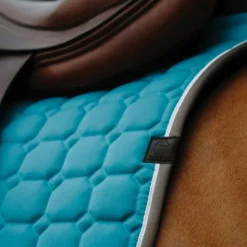 Best Equithème - Tapis de selle Orion turquoise Bleu