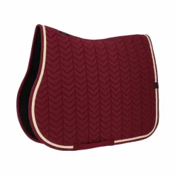New Equithème - Tapis de selle Softypop Bordeaux