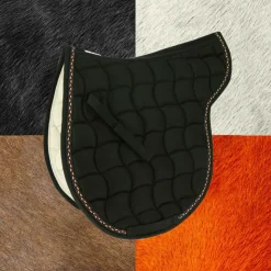 Hot Equithème - Tapis de selle Hunter Noir