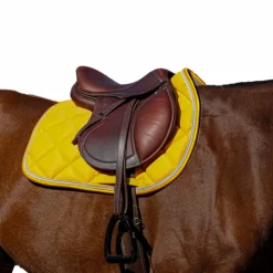 Equithème - Tapis de selle Classic Jaune Online