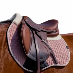 Equithème - Tapis de selle Dinard vieux Rose New