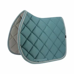 Hot Equithème - Tapis de selle Classic canard Bleu