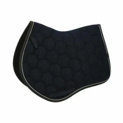 Equithème - Tapis de selle Quadri Marine Discount