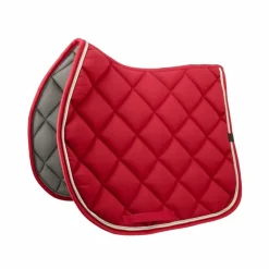 Online Equithème - Tapis de selle Classic Rouge