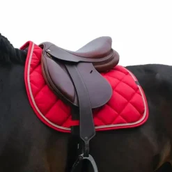 Online Equithème - Tapis de selle Classic Rouge