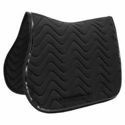 Discount Equithème - Tapis de selle Glossy Noir