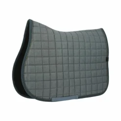 Equithème - Tapis de selle Chic Bleu Sale