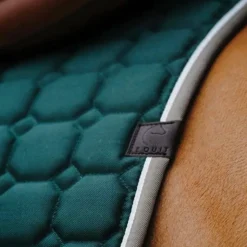 Equithème - Tapis de selle Orion canard Bleu New