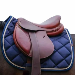 Clearance Equithème - Tapis de selle Classic Marine