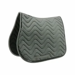 Equithème - Tapis de selle Glossy Gris New