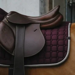 Equithème - Tapis de selle Orion Prune Hot