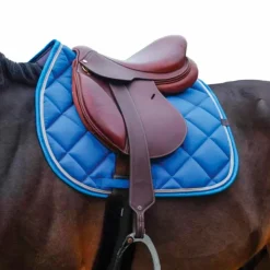 Hot Equithème - Tapis de selle Classic roi Bleu