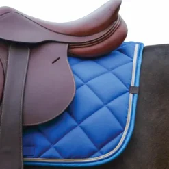 Hot Equithème - Tapis de selle Classic roi Bleu