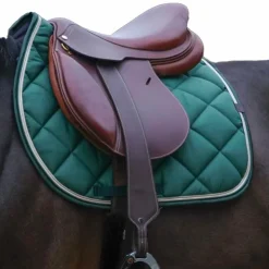 New Equithème - Tapis de selle Classic foncé Vert