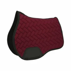 New Equithème - Tapis de selle Impulsion Bordeaux