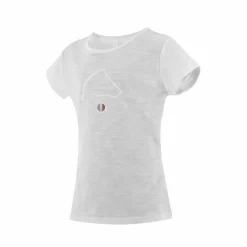 Clearance Equithème - T-shirt à manches courtes enfant Claire Blanc