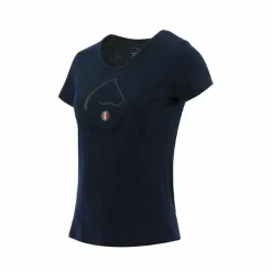 Clearance Equithème - T-shirt à manches courtes femme Claire Marine