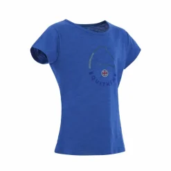 Equithème - T-shirt à manches courtes enfant Claire monaco Bleu Discount