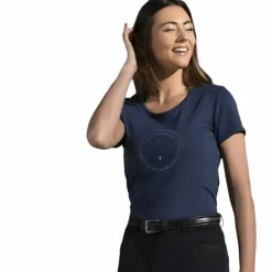 Discount Equithème - T-shirt manches courtes femme Anna Marine
