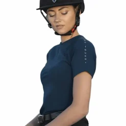 Discount Equithème - T-shirt manches courtes femme Sofia Marine