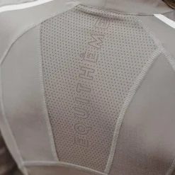 Equithème - T-shirt manches longues femme Melodie taupe Marron New