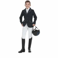 Equithème - Veste de concours enfant Soft Noir Online