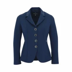 Discount Equithème - Veste de concours femme Megeve marine