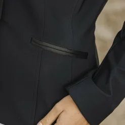 Equithème - Veste de concours femme Sydney Noir Discount