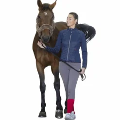 Hot Equithème - Veste femme hybride Olivia Marine