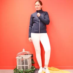 Hot Equithème - Veste femme hybride Olivia Marine