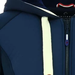 Equithème - Veste matelassée manches longues femme Phoebe Noir Sale