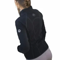 Online Equithème - Veste polaire femme Lena Noir