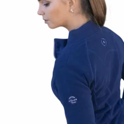 Equithème - Veste polaire femme Lena Marine Outlet